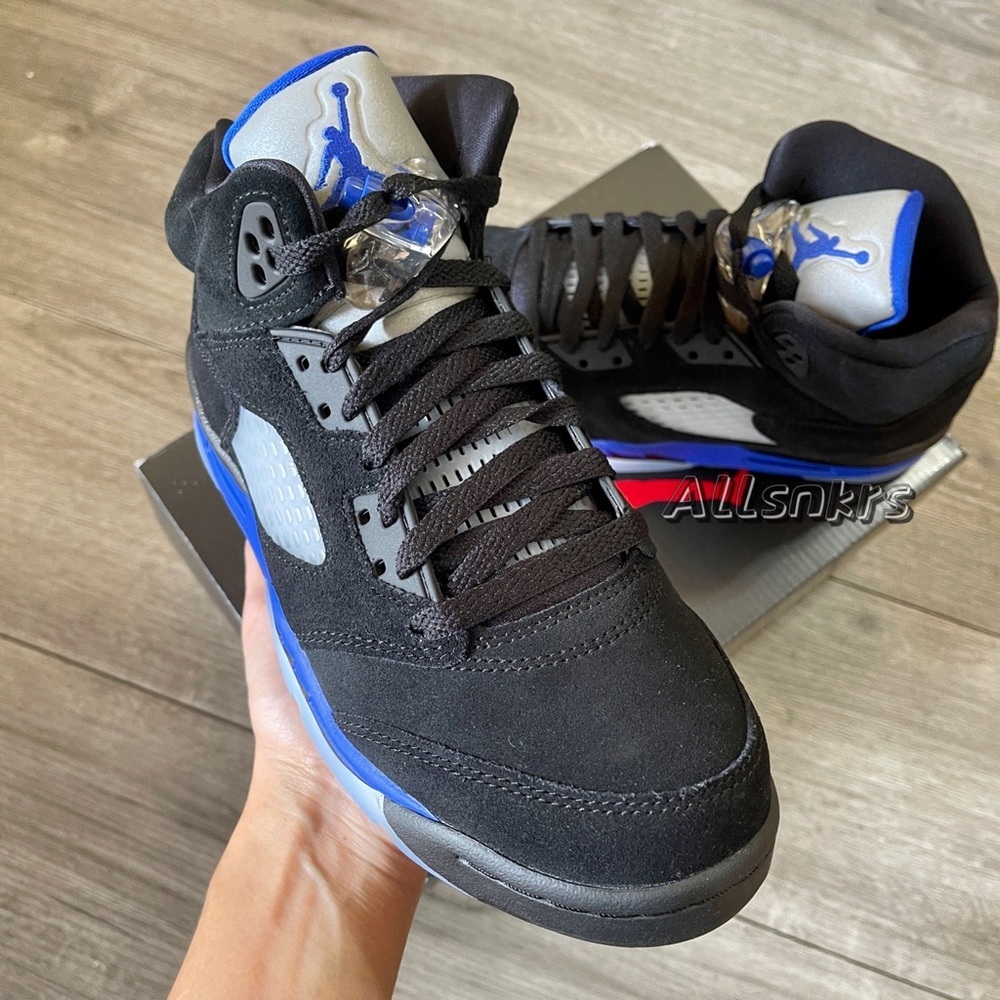 Nike Air Jordan 5 Retro Racer Blue Men’s - Picture 2 of 8